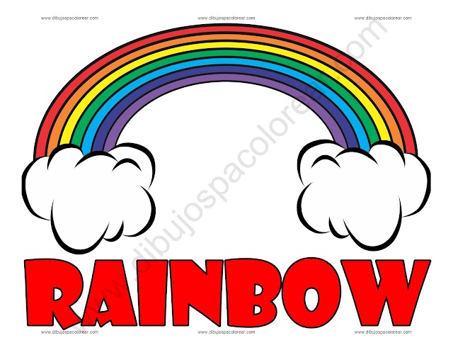 Rainbow Cartoon image