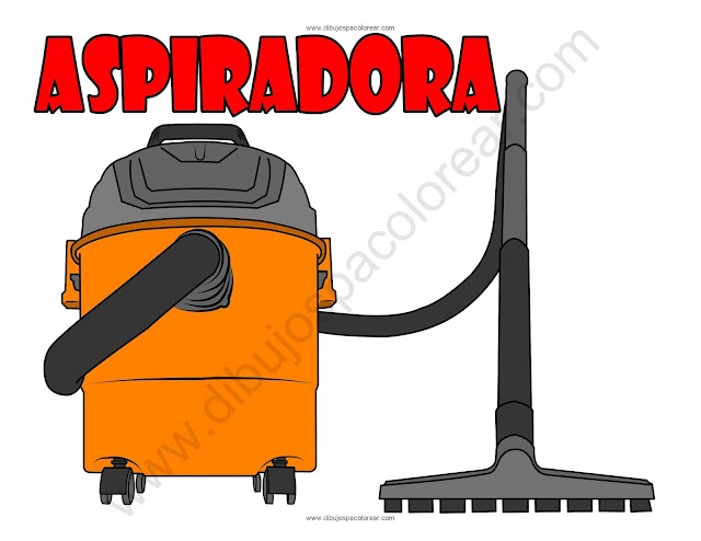 Aspiradora Dibujo animado