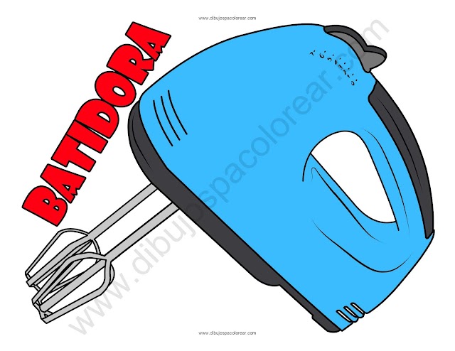 Batidora Dibujo animado
